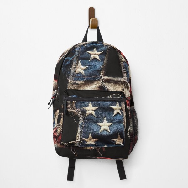 Item preview, "Worn Patriotic Letters: AZ" Arizona designed and sold by Wiredart.