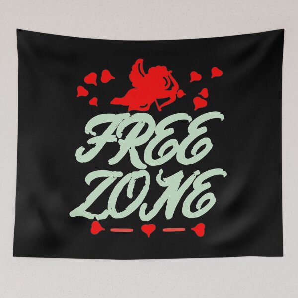 Item preview, Hug-free zone Valentine's Day no free designed and sold by vibeno1.