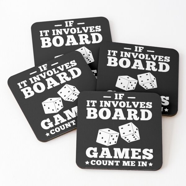 Item preview, If It Involves Board Games Count Me In Funny Board Game Lover Humor Gift designed and sold by MouDantArts.
