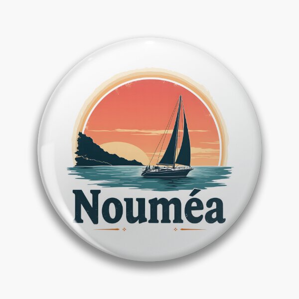 Item preview, Sailboat in Noumea at sunset designed and sold by Fab-Haven.