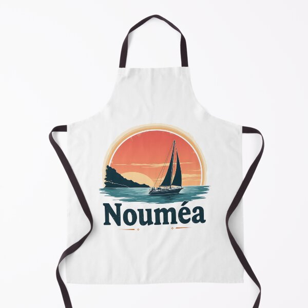 Item preview, Sailboat in Noumea at sunset designed and sold by Fab-Haven.