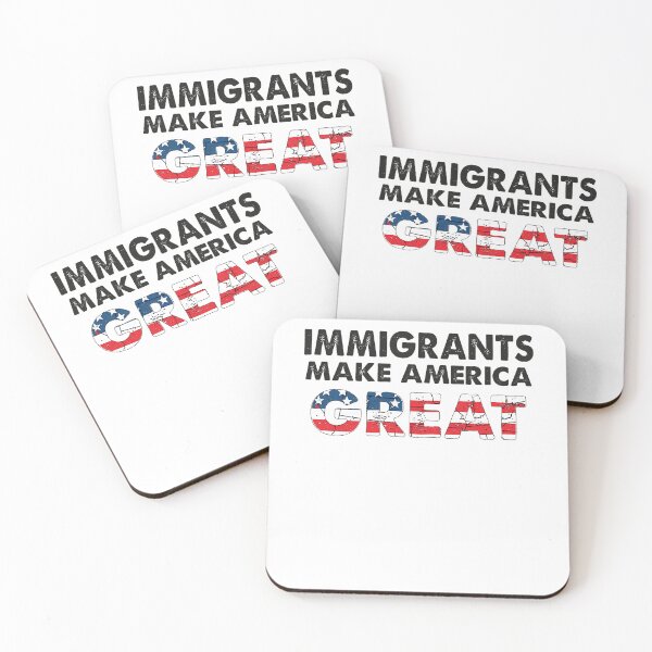 Item preview, Immigrants Make America Great - USA Patriotic  designed and sold by Smix Pixels.