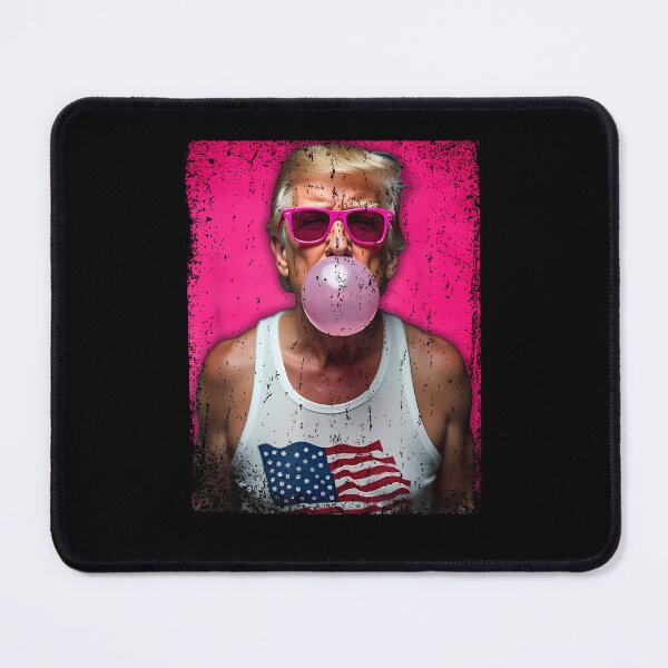 Item preview, Trump Bubble Gum Pink Sunglasses Usa Flag Funny designed and sold by diyoor.