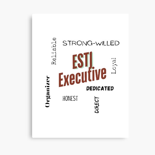 Item preview, ESTJ designed and sold by JLClassics.
