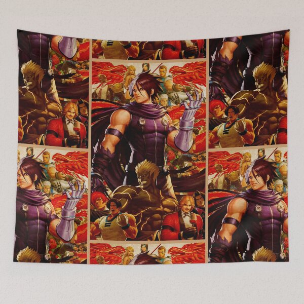 Item preview, Nameless Arcade Retro King of Fighters Gaming Art designed and sold by Back2Collage.