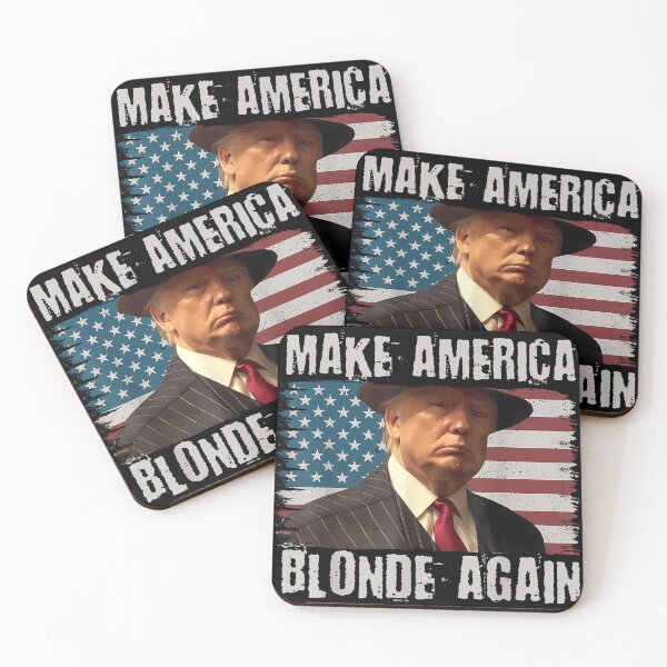 Item preview, Make America Blonde Again ,TRUMP Make Us Blonde Again 2025 designed and sold by diyoor.