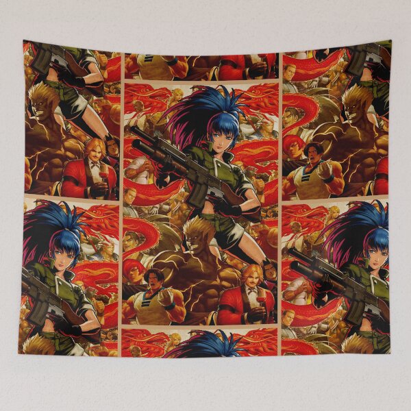 Item preview, Leona Arcade Retro King of Fighters Gaming Art designed and sold by Back2Collage.