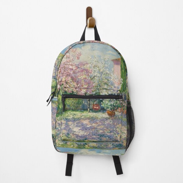 Item preview, French Impressionist Garden Painting | Spring Blossoms & Southern France. Art By Carraann designed and sold by CARRAANN.