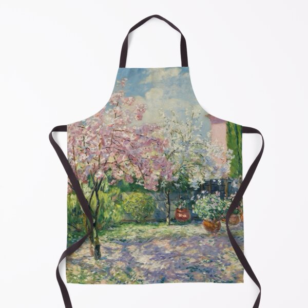 Item preview, French Impressionist Garden Painting | Spring Blossoms & Southern France. Art By Carraann designed and sold by CARRAANN.