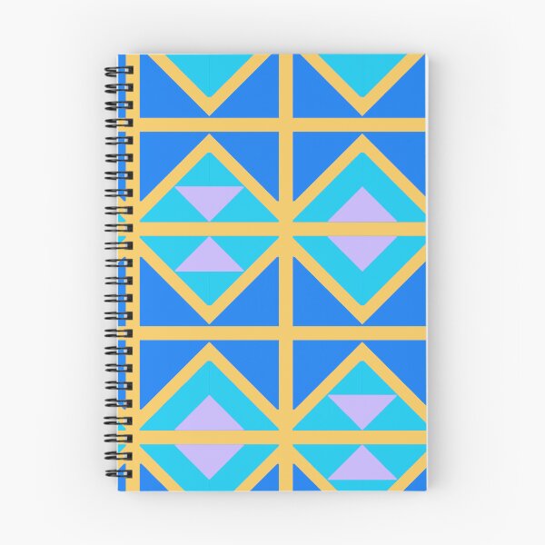Item preview, Blue and Purple Triangle Geometric Design designed and sold by Studio of Shapes and Spectrum.