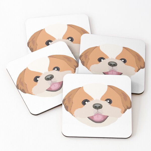 Item preview, Shih Tzu is fluffy kawaii dog designed and sold by tayaan.