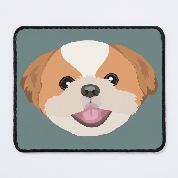 Item preview, Shih Tzu is fluffy kawaii dog designed and sold by tayaan.