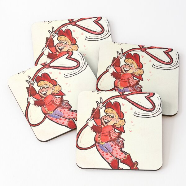 Item preview, Bernadette Valentines "Wrangler of the Heart" Vintage Style(Tasteful) PInup  designed and sold by henwardhyckle.