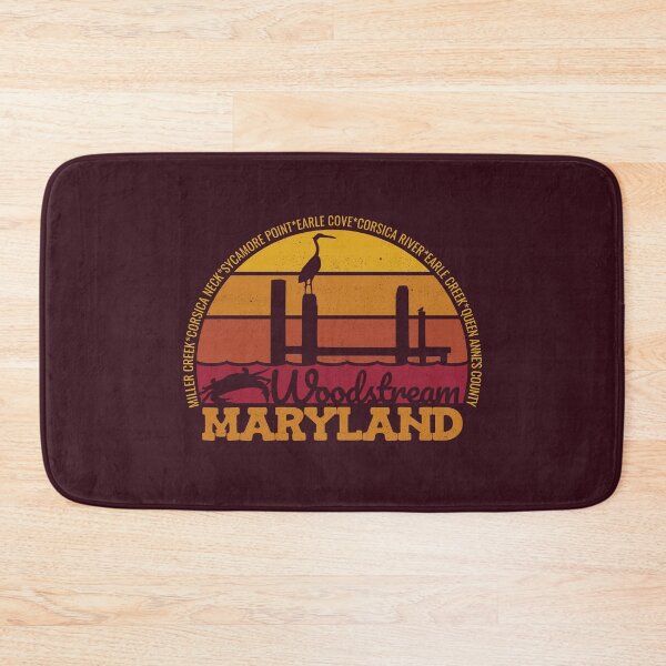 Item preview, Woodstream Maryland Sunset Retro Local Pride Logo designed and sold by CRHPOD20.