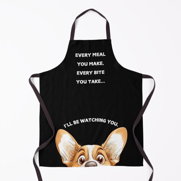 Item preview, Funny Pembroke Welsh Corgi Watching You - Black designed and sold by NicheFifty-Two.