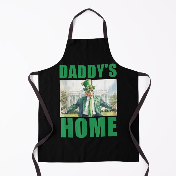 Item preview, Daddy Home Trump White House Patrick Day Leprechaun Shamrock designed and sold by diyoor.
