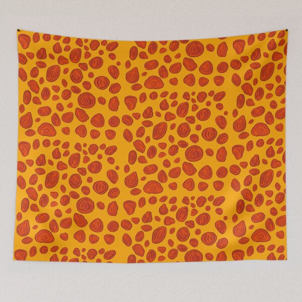 Item preview, Aboriginal design | Many Salty Plums | Mustard yellow designed and sold by KajunuNgara.