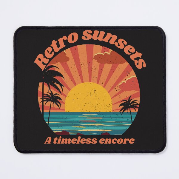 Item preview, Retro sunsets designed and sold by Kelli Campbell.