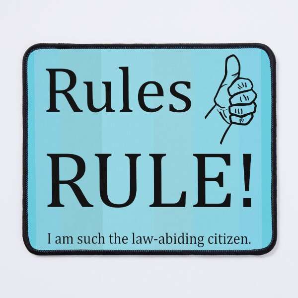 Item preview, Rules Rule! designed and sold by Sparkleweather.