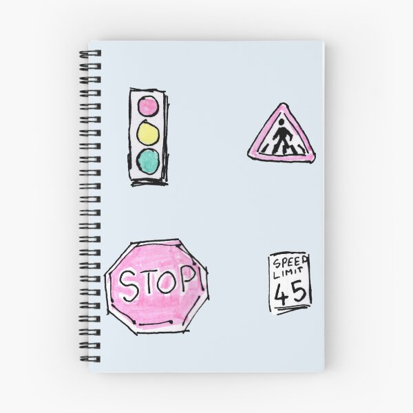 Item preview, Traffic Signs Doodles designed and sold by DragonOfShadows.