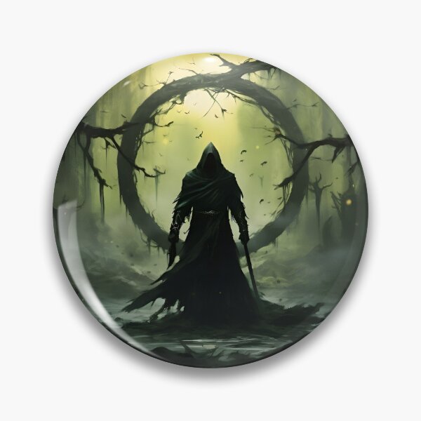 Item preview, Dark Hooded Warrior in Enchanted Forest designed and sold by Amr Siam.