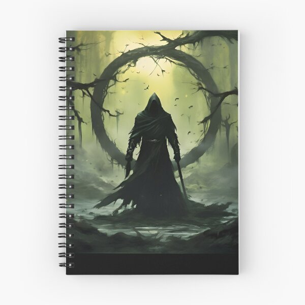 Item preview, Dark Hooded Warrior in Enchanted Forest designed and sold by Amr Siam.