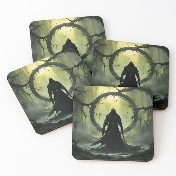 Item preview, Dark Hooded Warrior in Enchanted Forest designed and sold by Amr Siam.