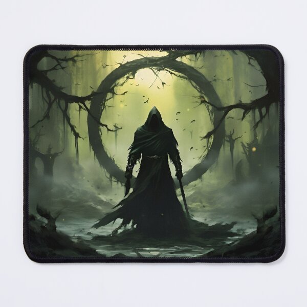 Item preview, Dark Hooded Warrior in Enchanted Forest designed and sold by Amr Siam.