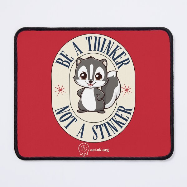 Item preview, Be a thinker not a stinker designed and sold by ACTBOD.