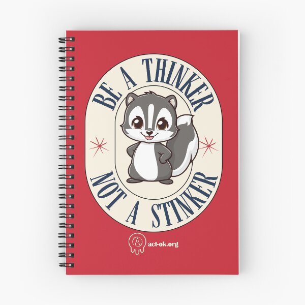Item preview, Be a thinker not a stinker designed and sold by ACTBOD.