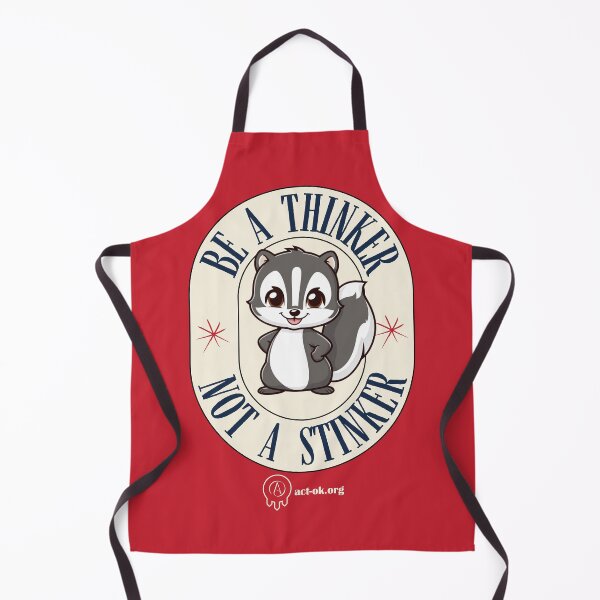 Item preview, Be a thinker not a stinker designed and sold by ACTBOD.