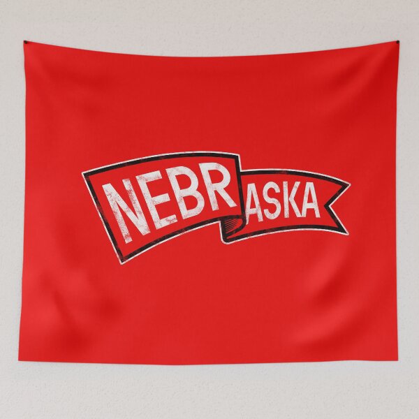 Item preview, Nebraska Vintage Pennant Design designed and sold by MalmoDesigns.