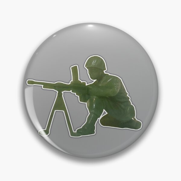 Item preview, Plastic Green Army Men Machine Gunner designed and sold by Equables.