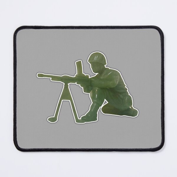 Item preview, Plastic Green Army Men Machine Gunner designed and sold by Equables.