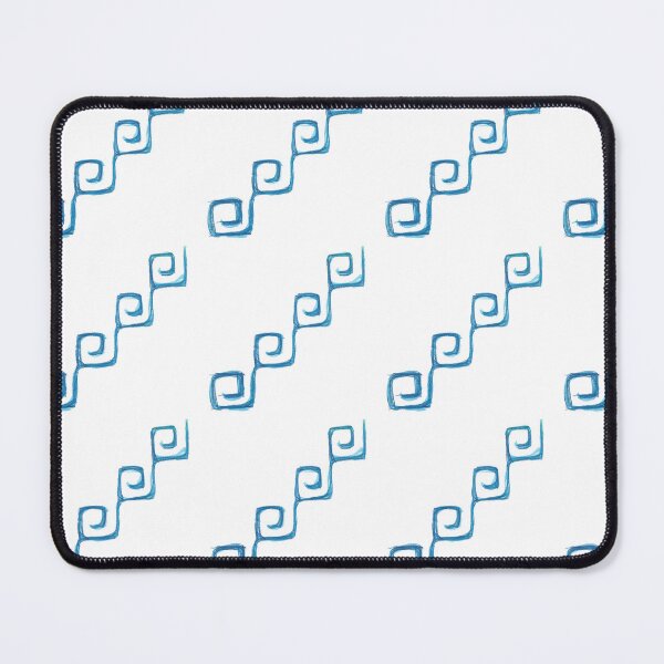Item preview, Flowing Diagonal Deep Sea Blue designed and sold by MagentaTwilight.
