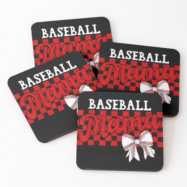 Item preview, Baseball Mama Coquette Bow Game Day Baseball Mom Mother designed and sold by facegm.