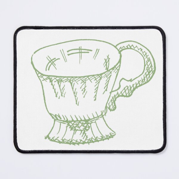 Item preview, Olive Green TeaCup designed and sold by MagentaTwilight.