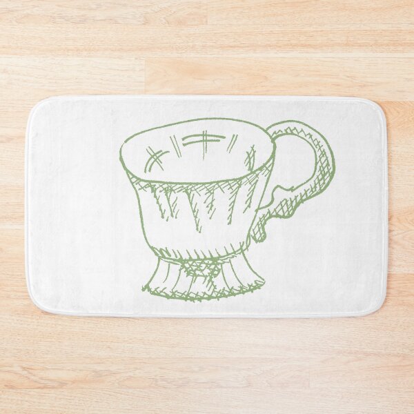 Item preview, Olive Green TeaCup designed and sold by MagentaTwilight.
