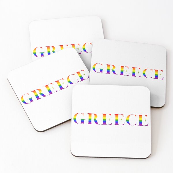 Item preview, LGBTQ Rainbow Pride Greece Design – Vibrant Pride Art designed and sold by Travelslightly.