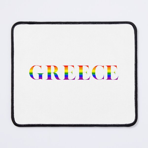Item preview, LGBTQ Rainbow Pride Greece Design – Vibrant Pride Art designed and sold by Travelslightly.
