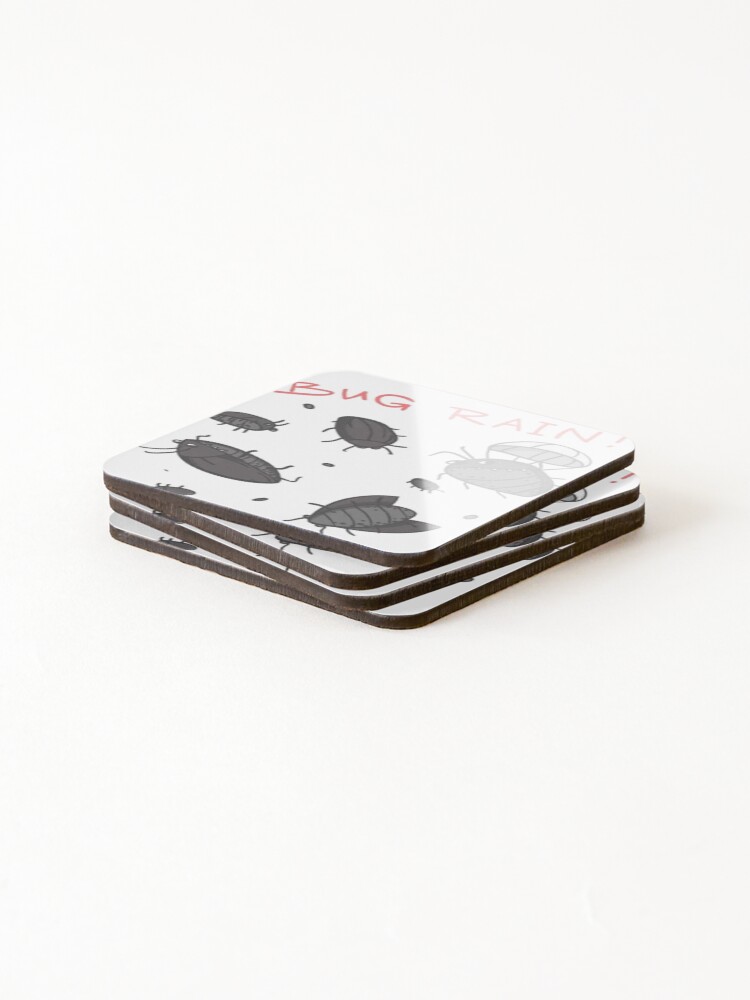 Thumbnail 4 of 5, Coasters (Set of 4), Python Programming, Bugs rain Python Programming  designed and sold by vectcd.