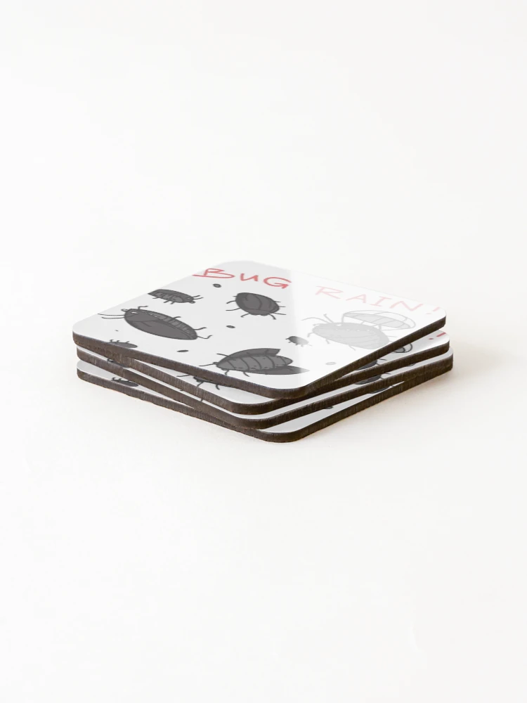 Thumbnail 4 of 5, Coasters (Set of 4), Python Programming, Bugs rain Python Programming designed and sold by vectcd.