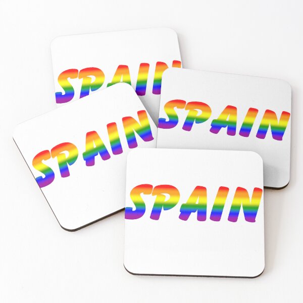 Item preview, LGBTQ Rainbow Pride Spain Design – Vibrant Pride Art designed and sold by Travelslightly.