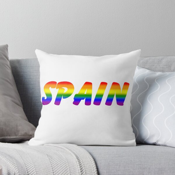 Item preview, LGBTQ Rainbow Pride Spain Design – Vibrant Pride Art designed and sold by Travelslightly.