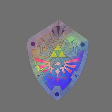 Artwork thumbnail, Stained Glass Hylian Shield by Misplay Mastermind