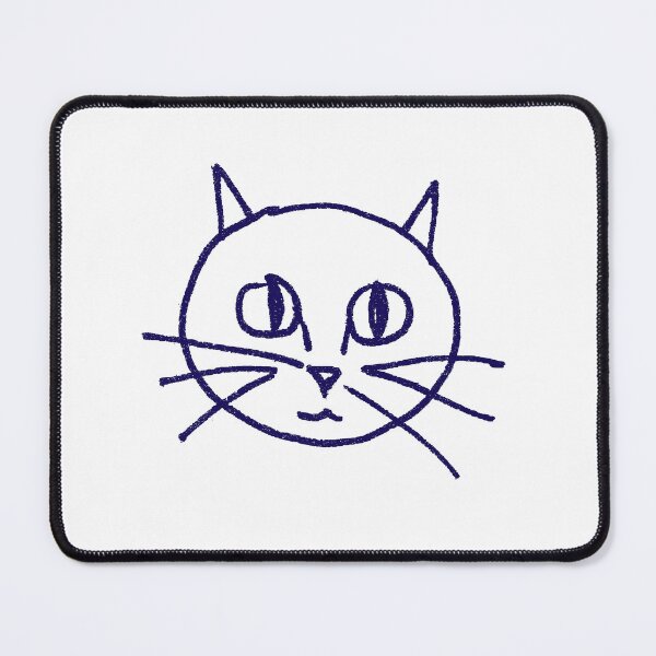 Item preview, Navy Blue Round Eyes designed and sold by MagentaTwilight.