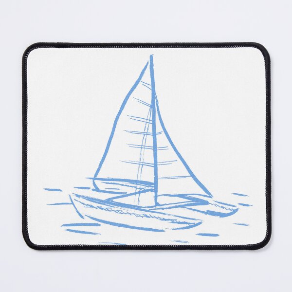 Item preview, Powder Blue Catamaran designed and sold by MagentaTwilight.