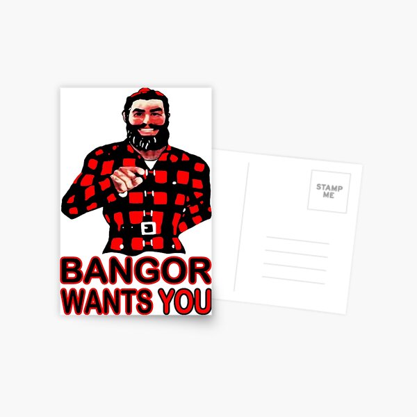 Item preview, Bangor Wants You; Maine; USA;  designed and sold by StickerApe.