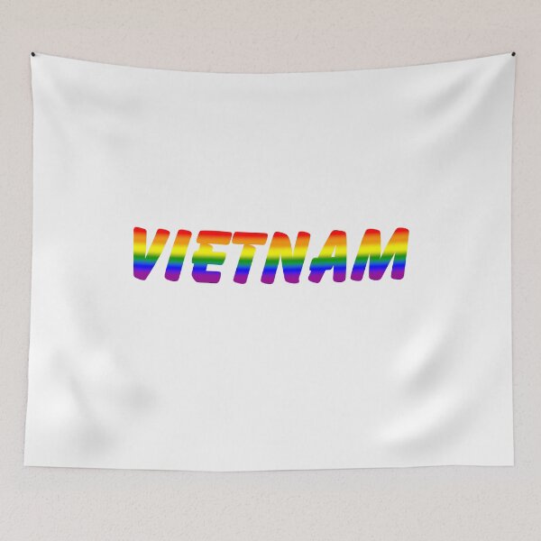 Item preview, LGBTQ Rainbow Pride Vietnam Design – Vibrant Pride Art designed and sold by Travelslightly.