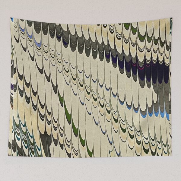 Item preview, Abstract design bookend painting  designed and sold by ricoflinn.